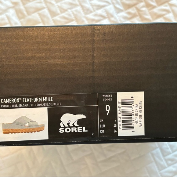 Sorel suede slides, size 9 - Picture 8 of 8